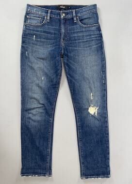 Hudson 'Jessi Boyfriend' Destroyed Lightweight Stretch Denim Jeans. Women's 25.